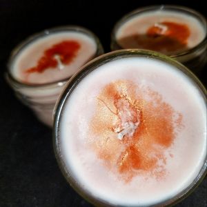 Coffee scented candles